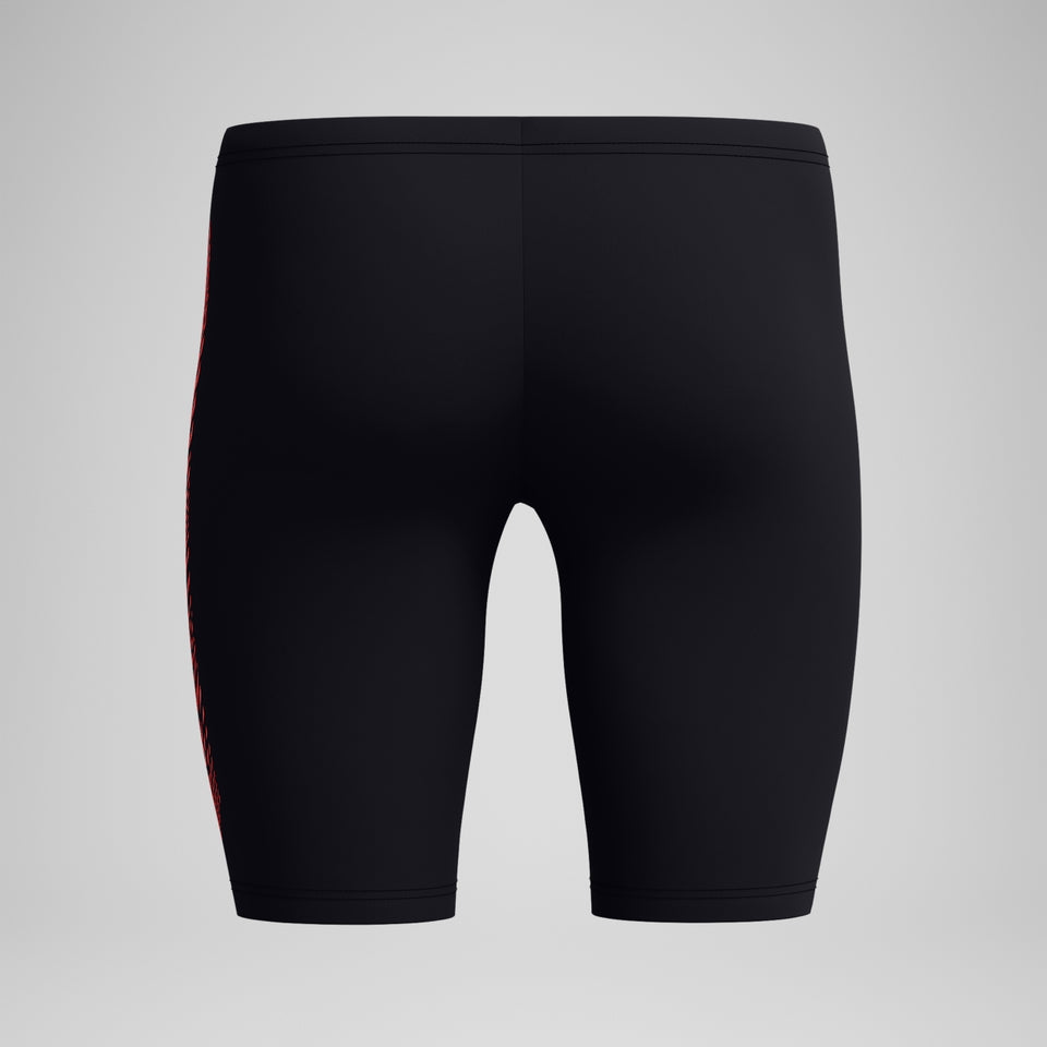 Speedo Medley Logo Jammer Black/Coral