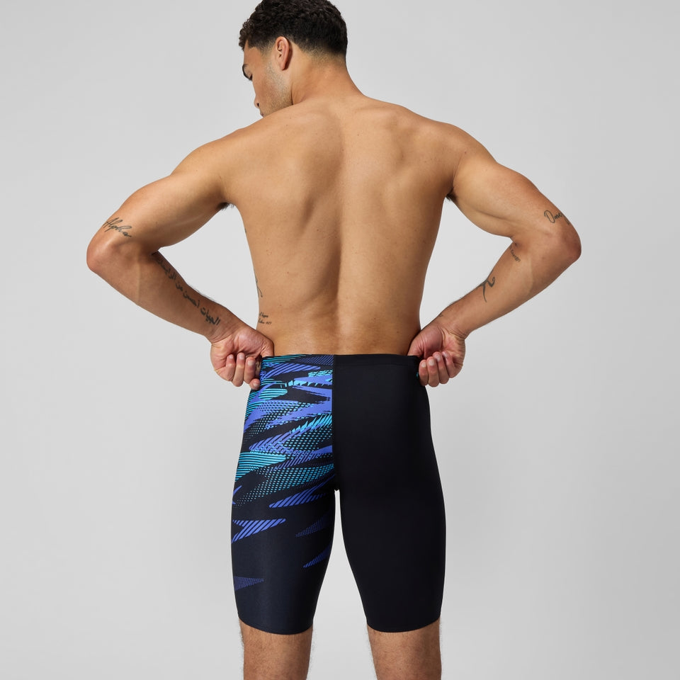 Speedo HyperBoom V-Cut Jammer Black/Blue