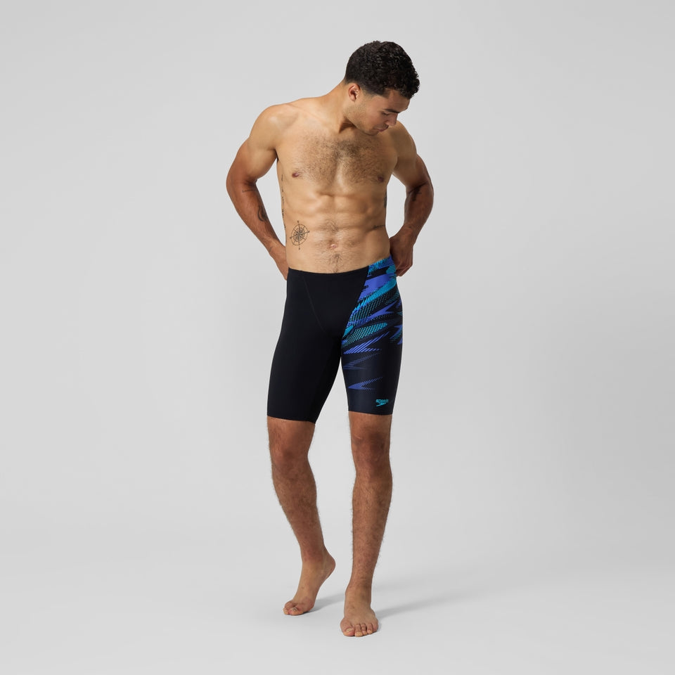 Speedo HyperBoom V-Cut Jammer Black/Blue