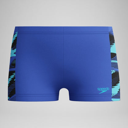 Speedo Boys' HyperBoom Panel Aquashort Blue