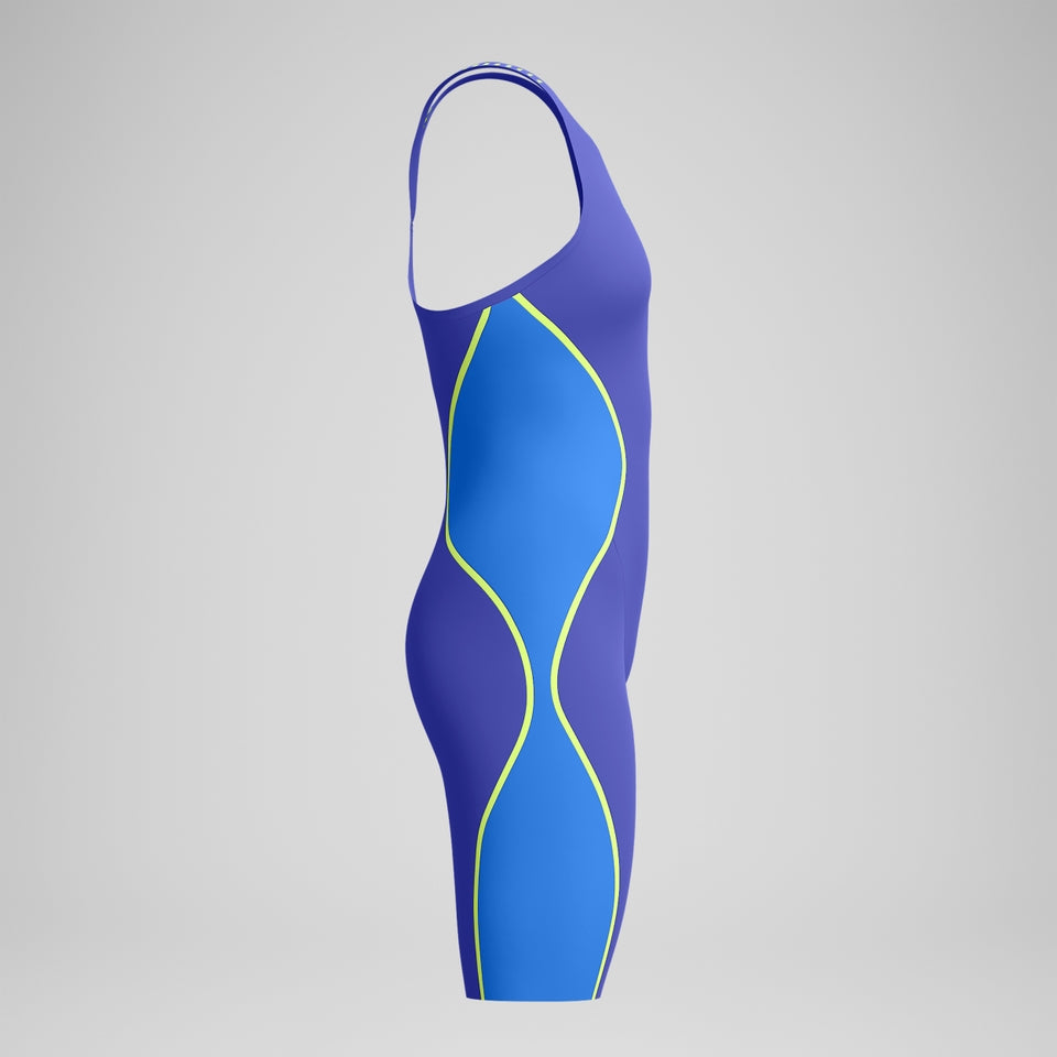 Speedo Fastskin LZR Pure Intent 2.0 Closedback Kneeskin Blue/Yellow