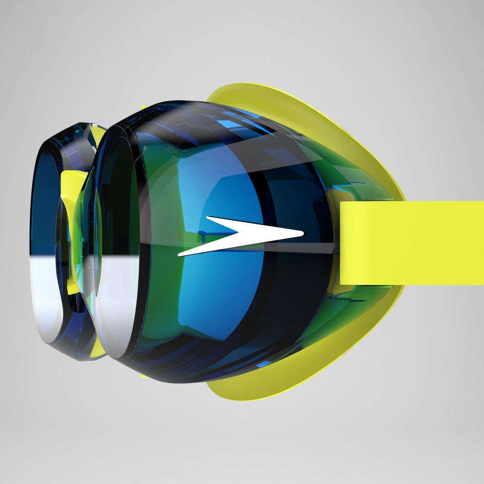 Speedo Junior Jet 2.0 Goggles Yellow/Blue