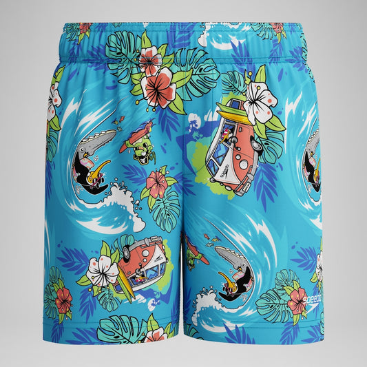 Speedo Boys' Learn to Swim 11'' Swim Shorts Blue