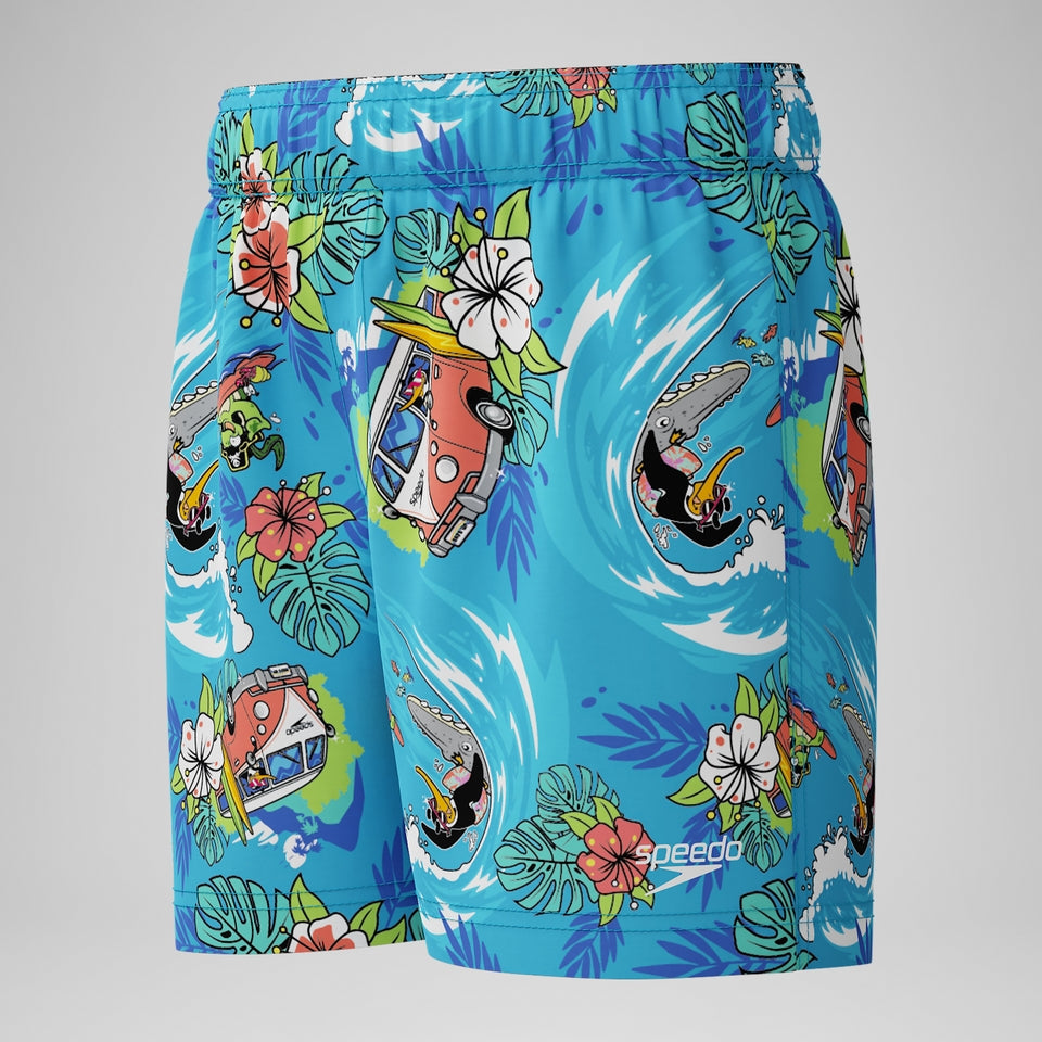 Speedo Boys' Learn to Swim 11'' Swim Shorts Blue