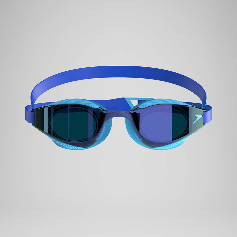 Speedo Junior Fastskin Hyper Elite Mirror Goggles Blue