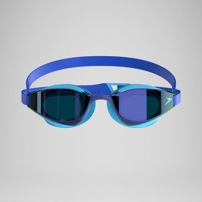 Speedo Junior Fastskin Hyper Elite Mirror Goggles Blue