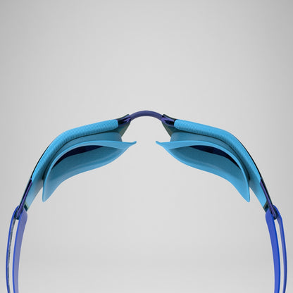 Speedo Junior Fastskin Hyper Elite Mirror Goggles Blue