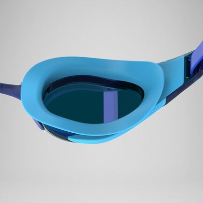Speedo Junior Fastskin Hyper Elite Mirror Goggles Blue