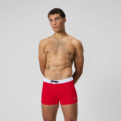 Speedo Jetstream Solid Square Leg Red