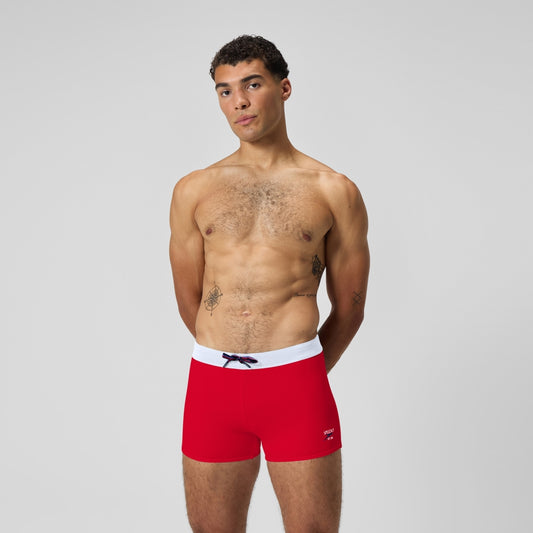 Speedo Jetstream Solid Square Leg Red