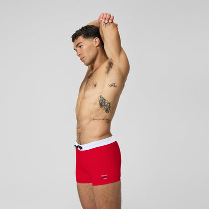 Speedo Jetstream Solid Square Leg Red