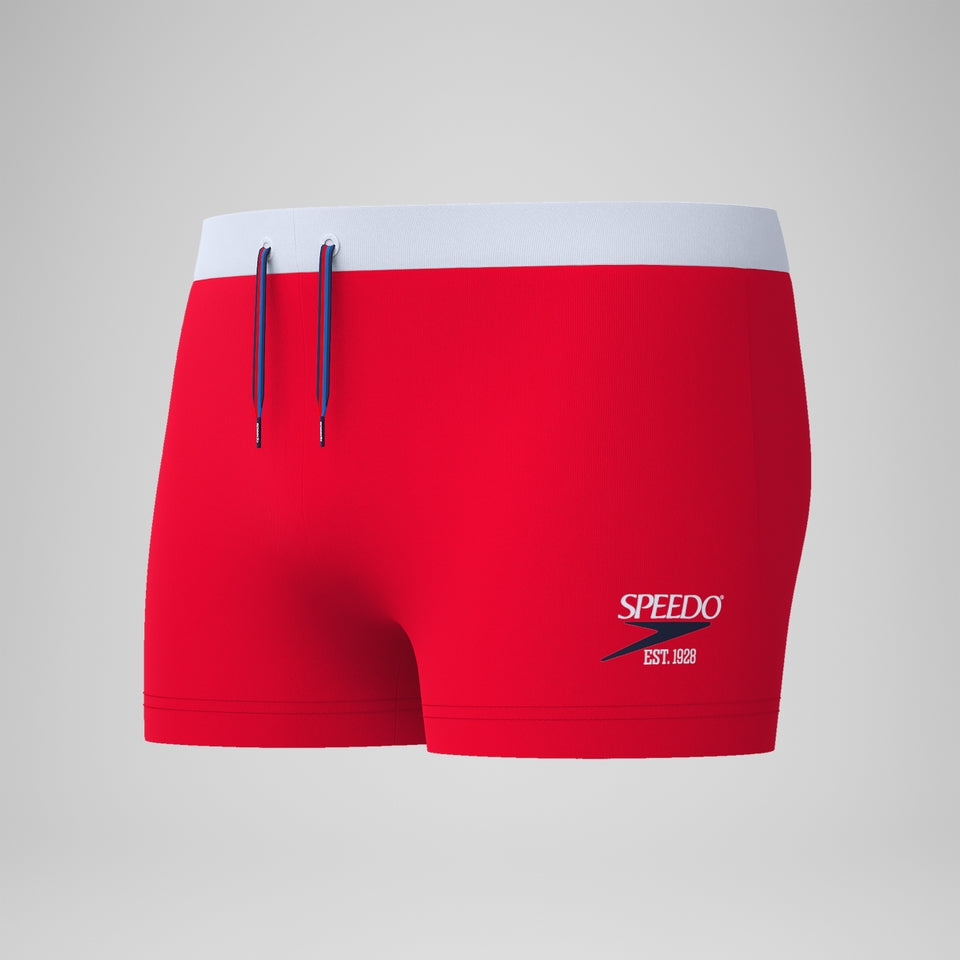 Speedo Jetstream Solid Square Leg Red