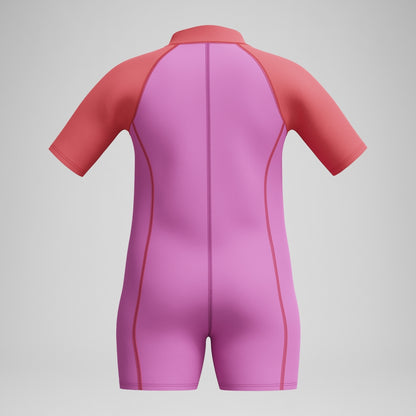 Speedo Infant Girls' Learn to Swim Neoprene Suit Swimsuit Pink