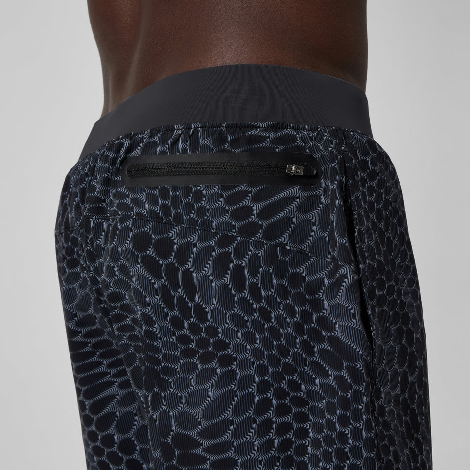 Speedo Lookout Printed 40cm Swim Shorts Black