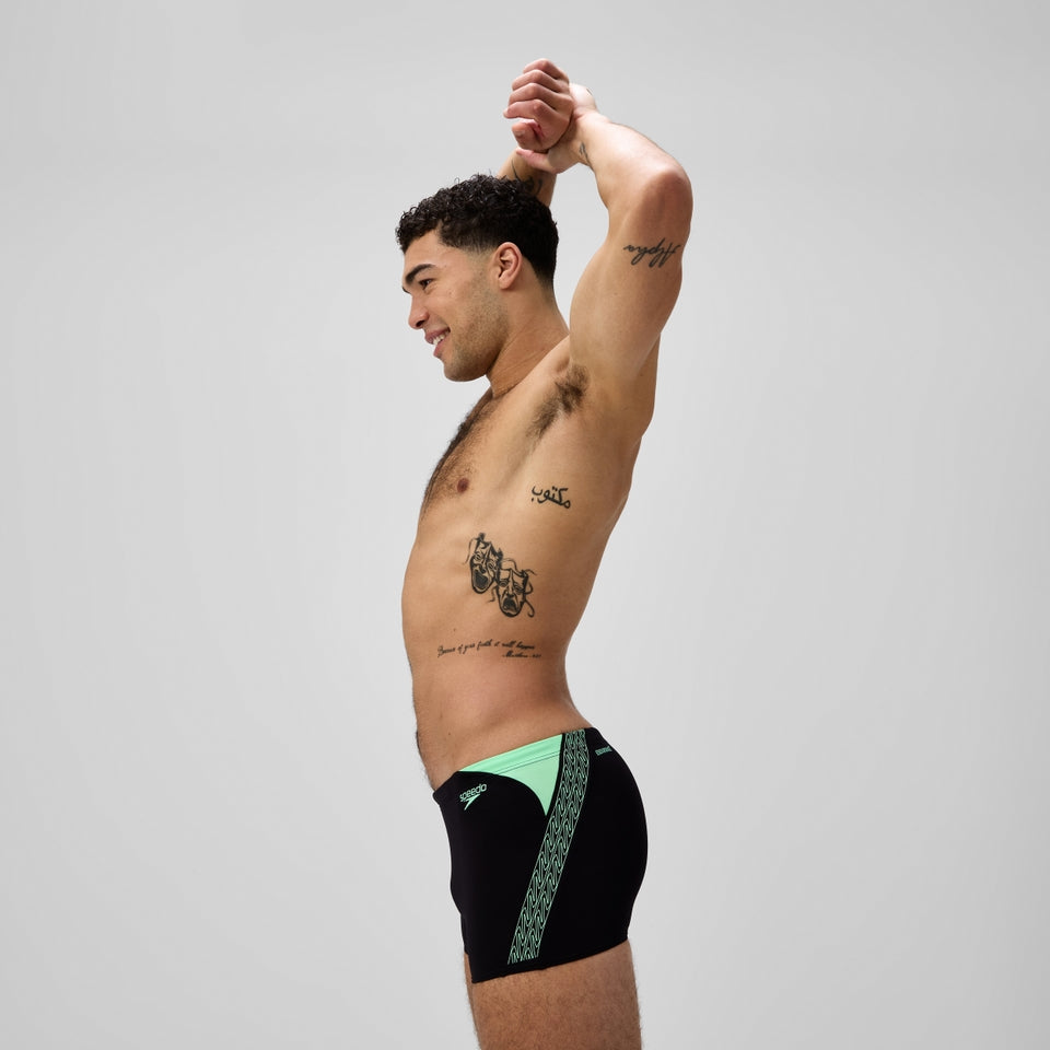 Speedo Hyperboom Splice Aquashort Black/Green