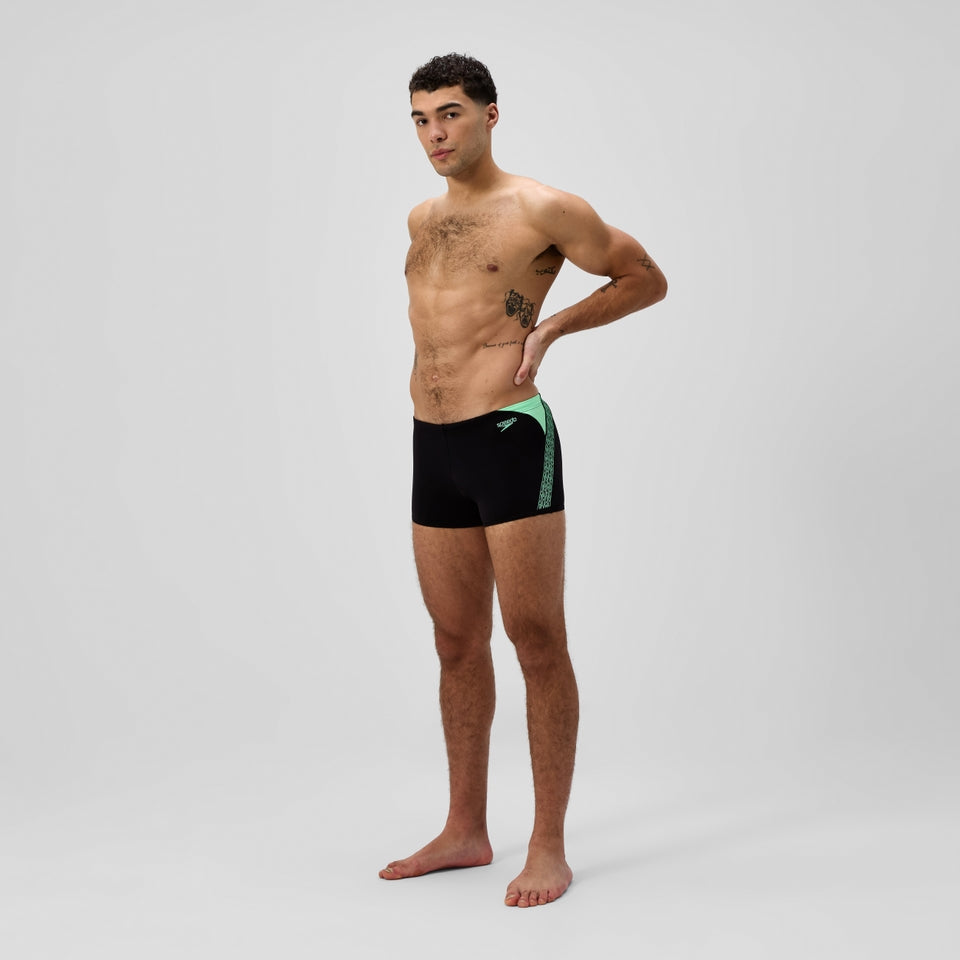 Speedo Hyperboom Splice Aquashort Black/Green