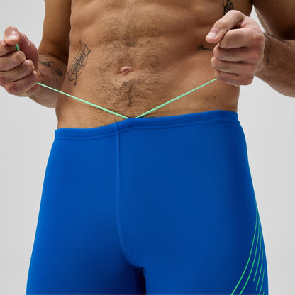 Speedo Hyperboom Placement Jammer Blue/Green