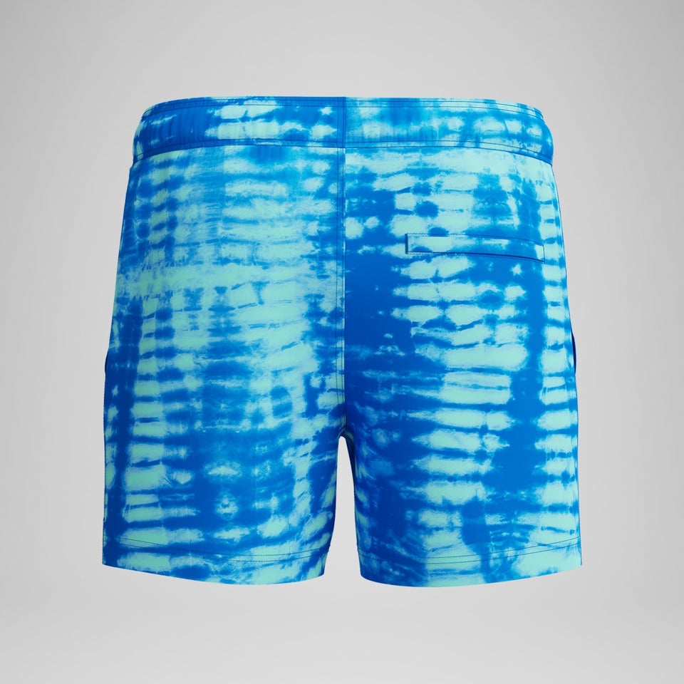 Speedo Redondo Edge Printed 35cm Swim Shorts Blue