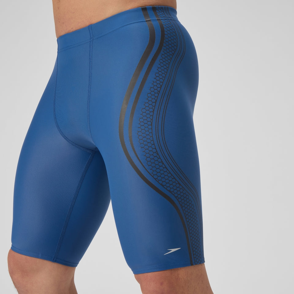 Speedo Printed V Class Movement Jammer Blue