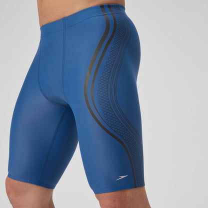 Speedo Printed V Class Movement Jammer Blue