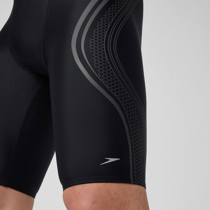 Speedo Printed V Class Movement Jammer Black