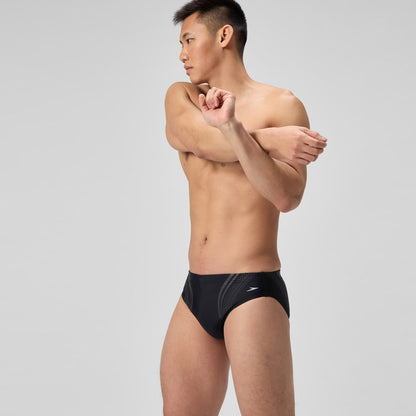 Speedo Printed V Class Movement Brief Black