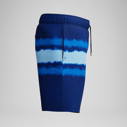 Speedo Redondo Edge Printed 45cm Swim Shorts Navy/Blue