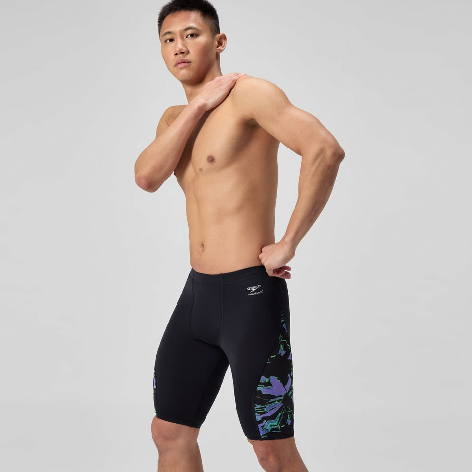 Speedo Club Training Splice Jammer Black/Blue