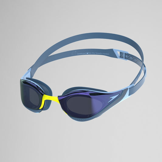 Speedo Adult Fastskin Pure Focus Mirrored Goggles Blue/Grey