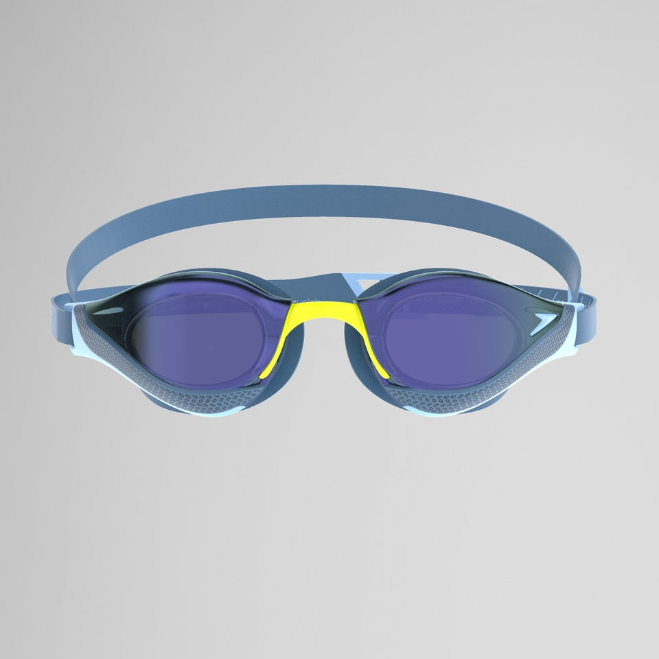 Speedo Adult Fastskin Pure Focus Mirrored Goggles Blue/Grey