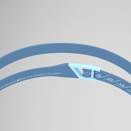 Speedo Adult Fastskin Pure Focus Mirrored Goggles Blue/Grey