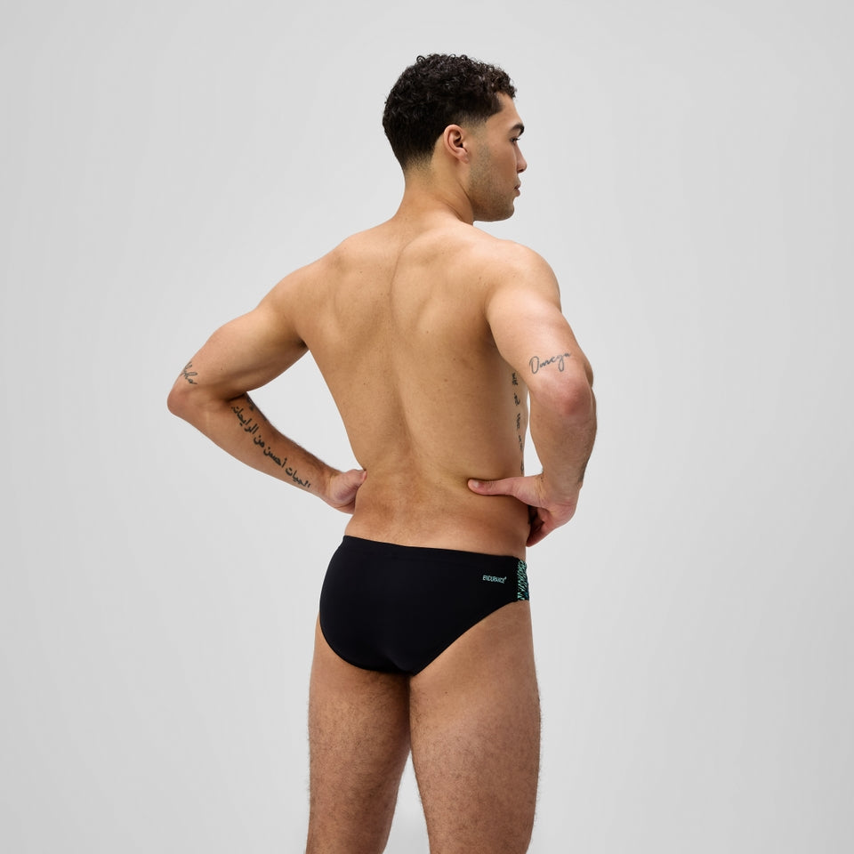 Speedo Endurance+ MAX Tech Panel 7cm Brief Black