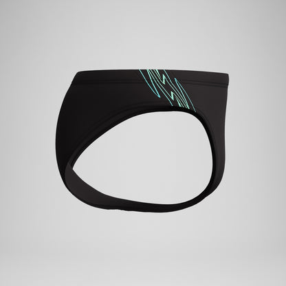 Speedo Hyperboom Splice Brief Black/Green