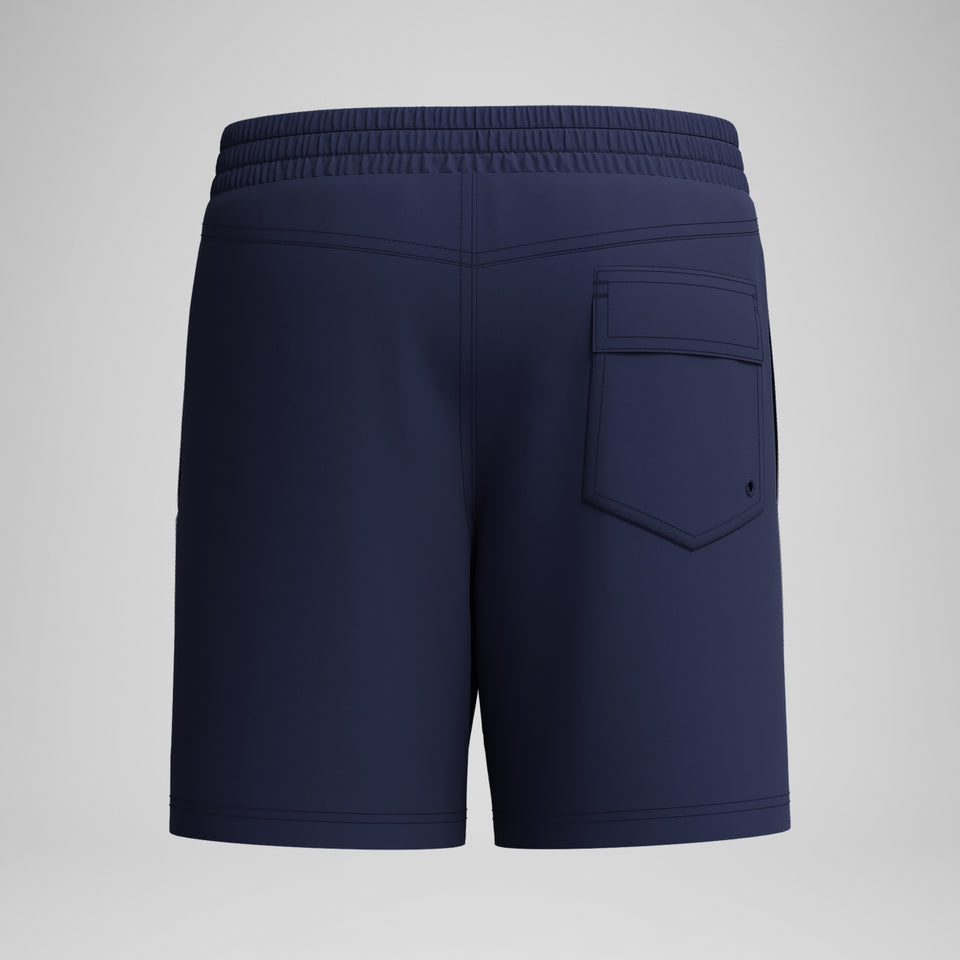 Speedo Boys Medley Logo 38cm Swim Shorts Navy/Blue