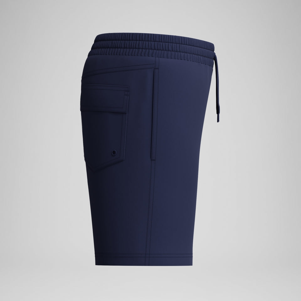 Speedo Boys Medley Logo 38cm Swim Shorts Navy/Blue