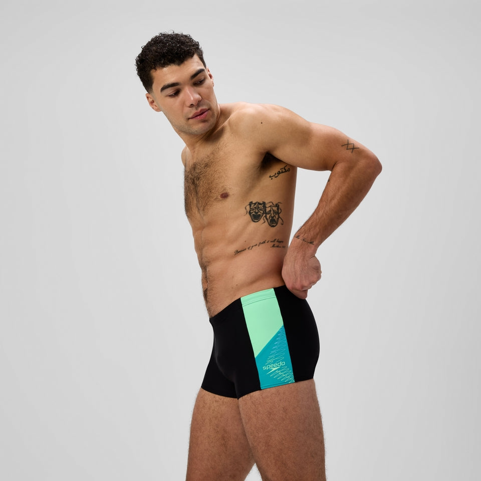 Speedo Dive Aquashort Black/Turquoise