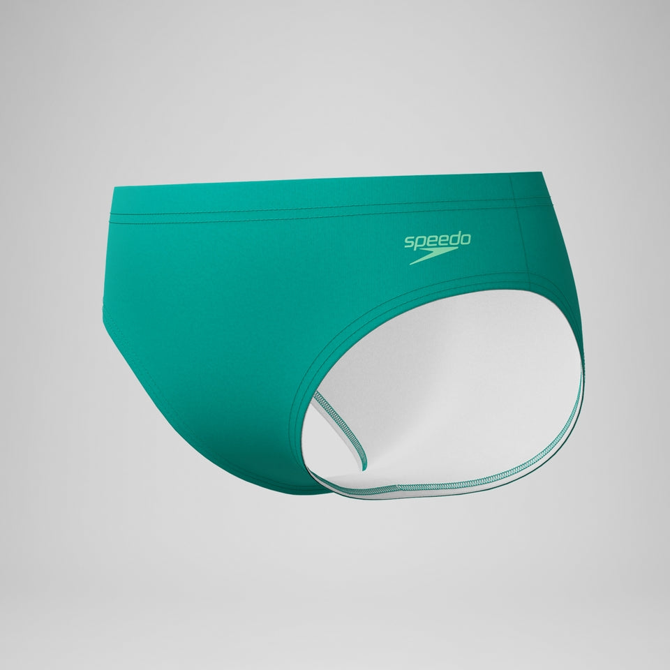 Speedo Boys Logo Brief Turquoise
