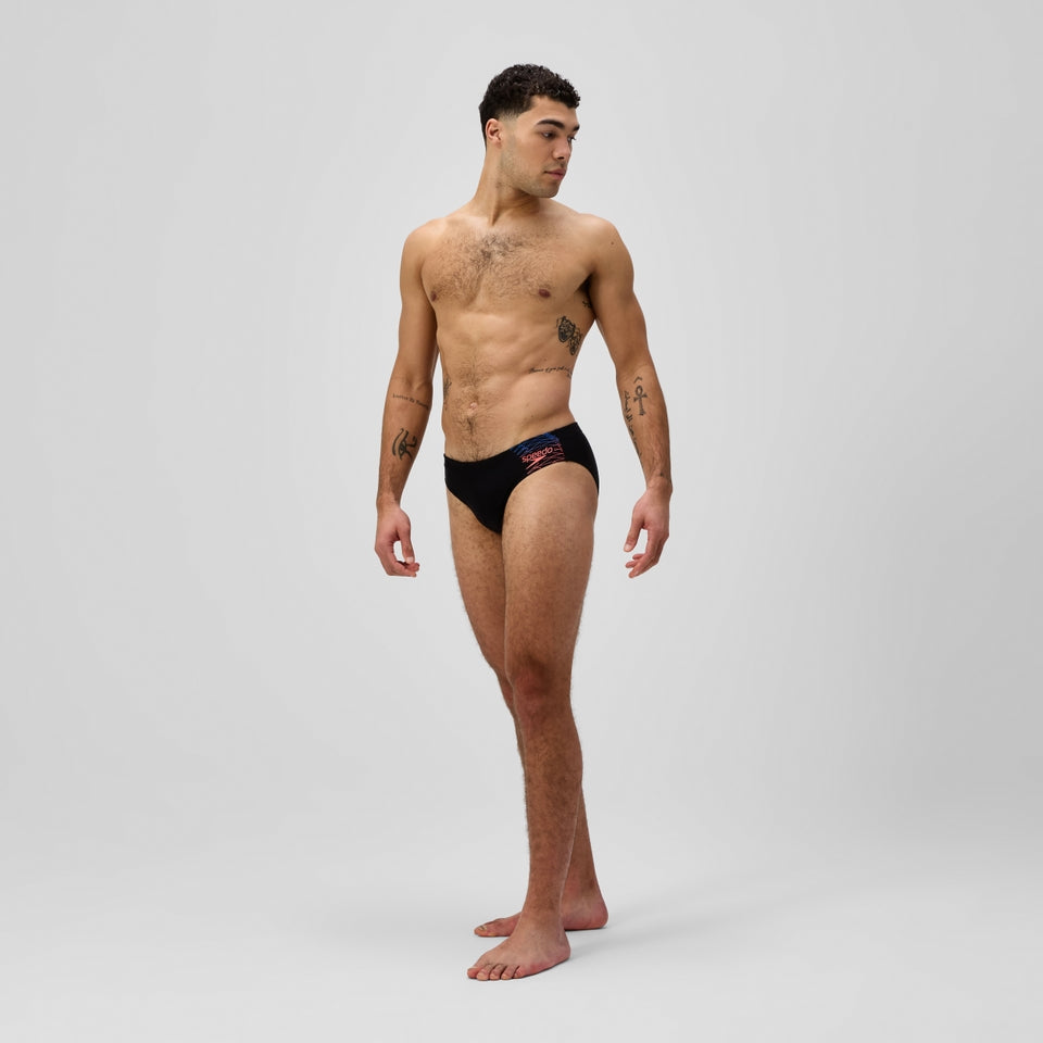 Speedo Medley Logo 7cm Brief Black