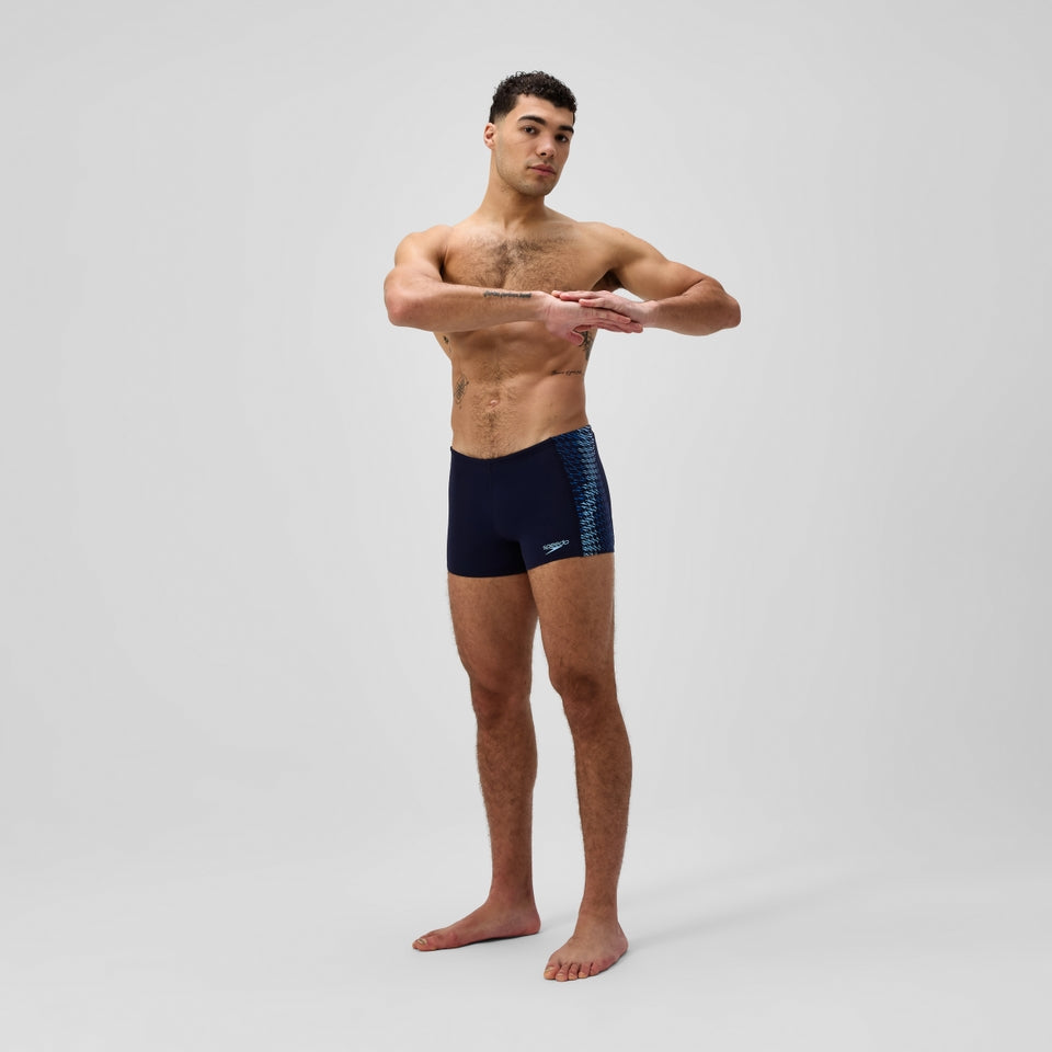 Speedo Endurance+ MAX Tech Panel Aquashort Navy/Blue