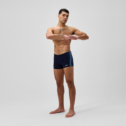 Speedo Endurance+ MAX Tech Panel Aquashort Navy/Blue