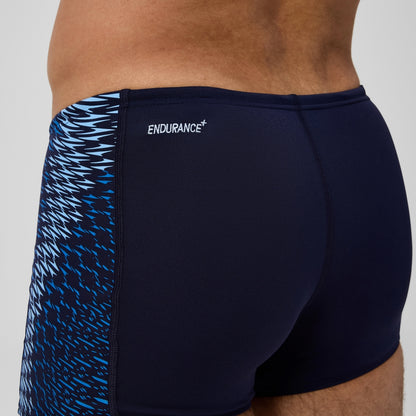 Speedo Endurance+ MAX Tech Panel Aquashort Navy/Blue