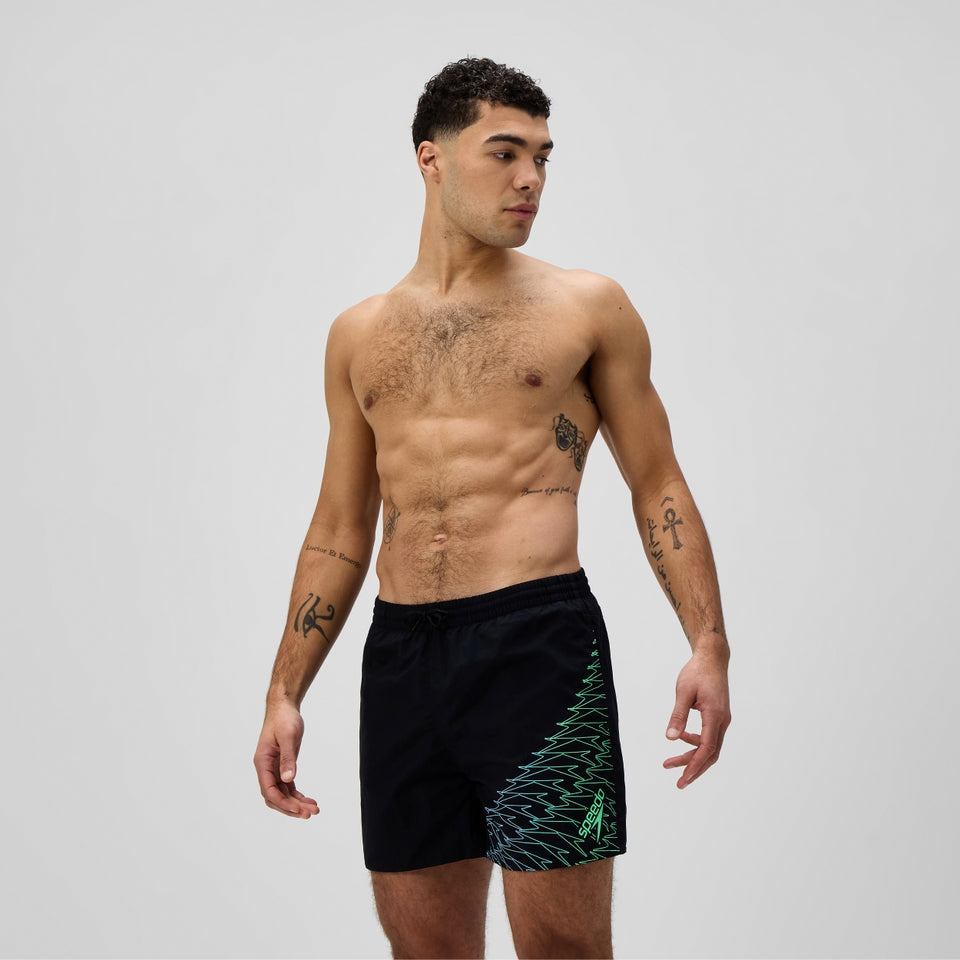 Speedo Medley Logo 40cm Swim Shorts Black