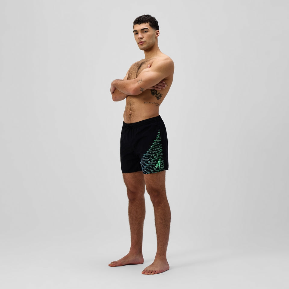 Speedo Medley Logo 40cm Swim Shorts Black