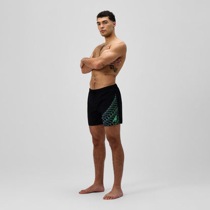 Speedo Medley Logo 40cm Swim Shorts Black