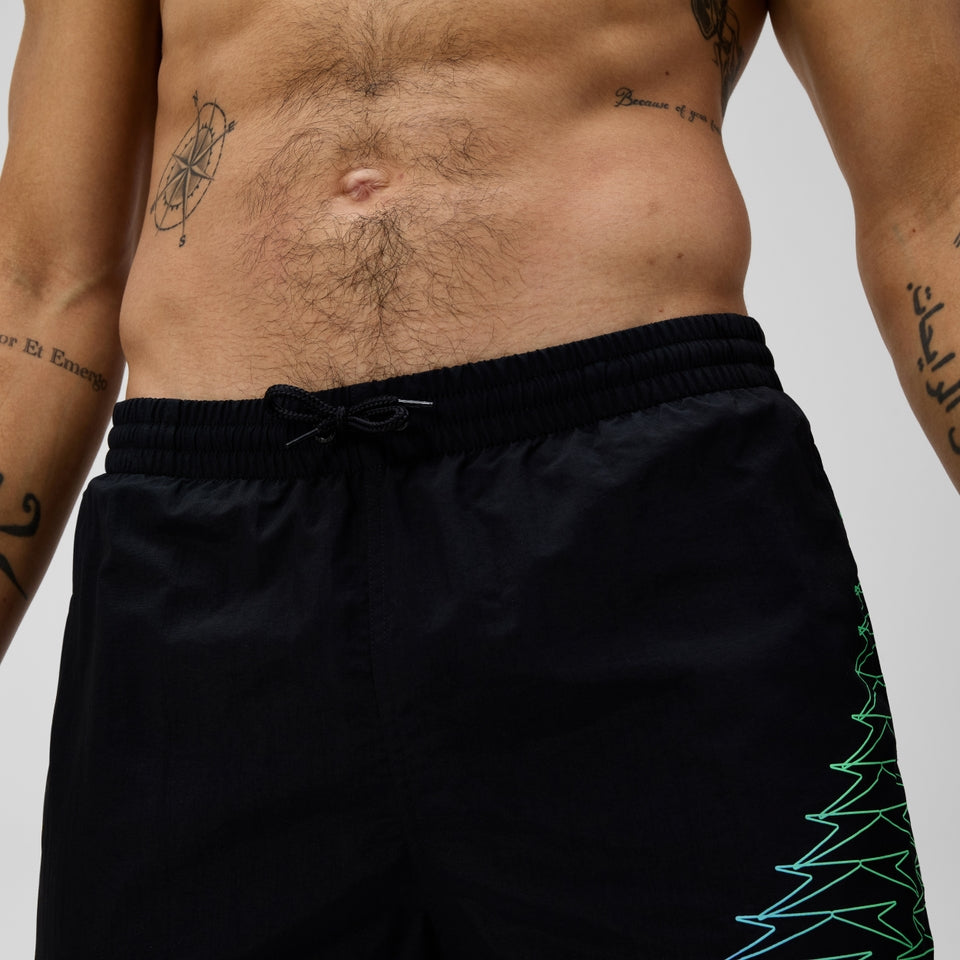 Speedo Medley Logo 40cm Swim Shorts Black