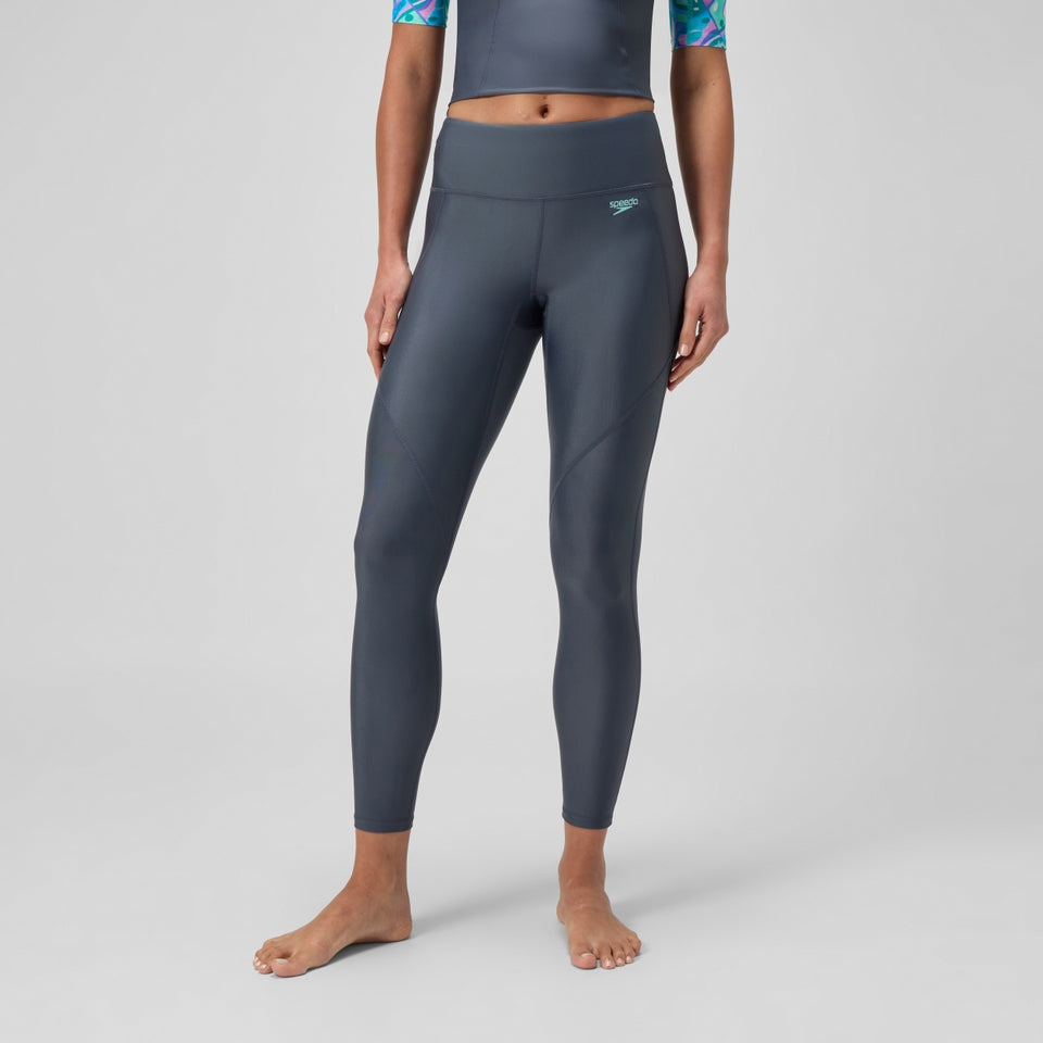 Speedo Solid Panel Leggings Grey