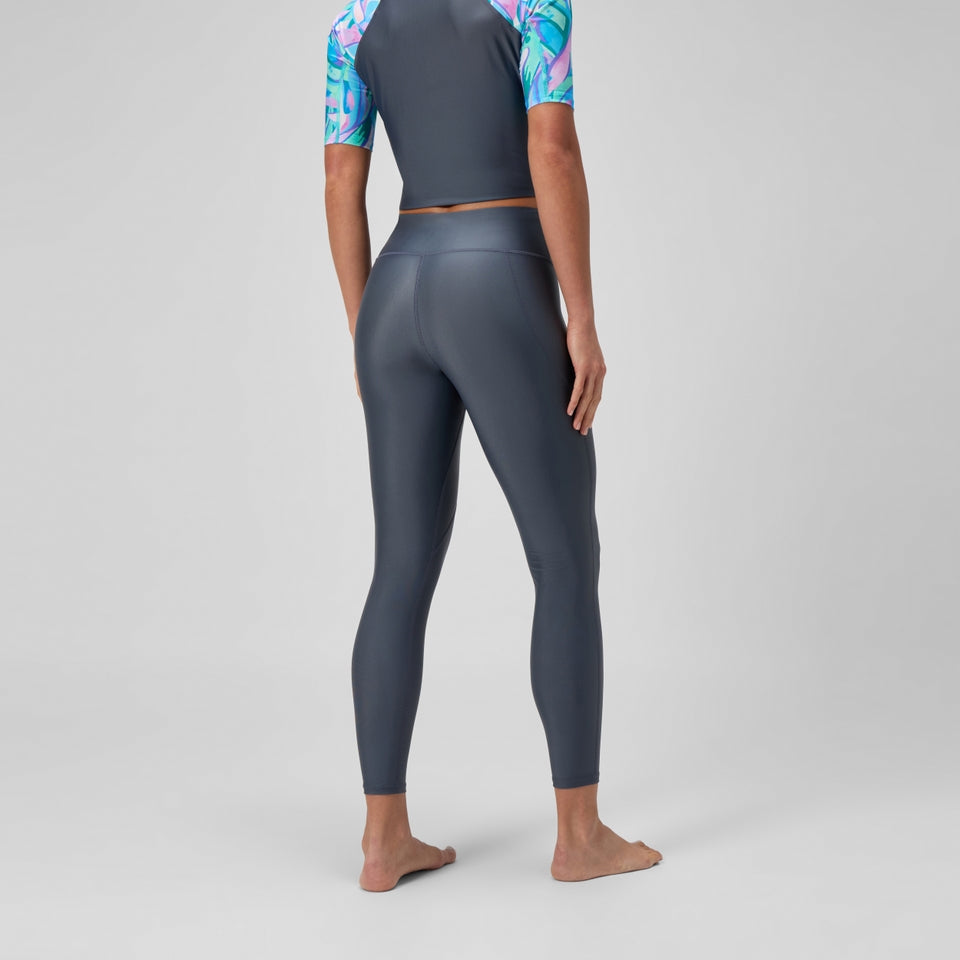 Speedo Solid Panel Leggings Grey