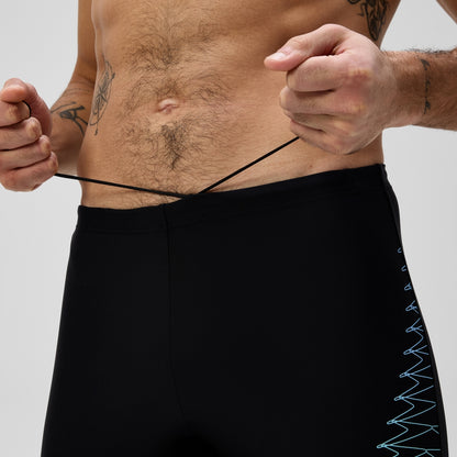 Speedo Medley Logo Jammer Black/Green