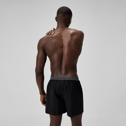 Speedo Hyperboom Band 40cm Swim Shorts Black/Dark Grey