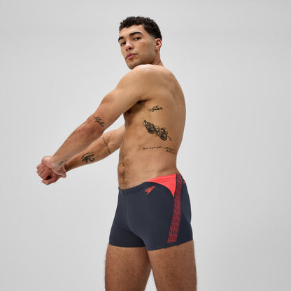 Speedo Hyperboom Splice Aquashort Grey/Orange